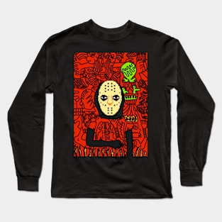 FemaleMask NFT with PixelEye Color and DarkSkin Color - Unnamed Long Sleeve T-Shirt
